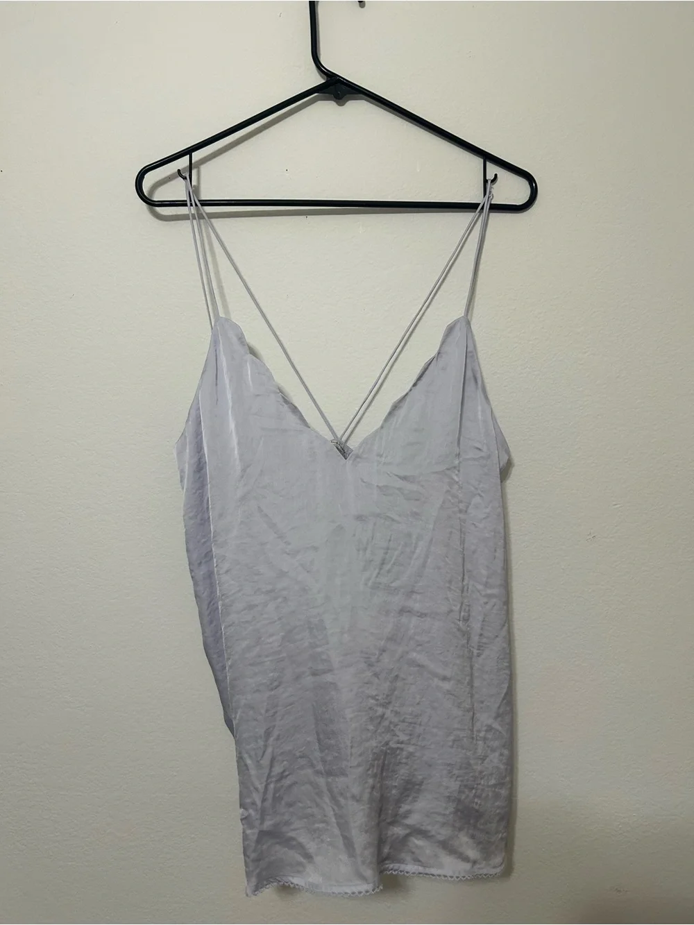 Free People Lavender Double-Spaghetti Strap Cami
